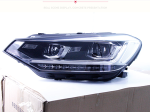 Conversión de faros delanteros para Volkswagen <span class=keywords><strong>Touran</strong></span> a faros de xenón LED con luces de circulación diurna - Product Image 2