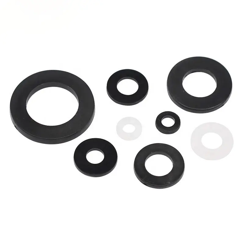 Customized sizes Plastic PVC PP Nylon flat washers