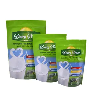 Zhongbao China Factory Cheap Price High Barrier Milk Powder Green Stand-up Compostable Packaging Pouch Bag