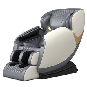 Home Massage Chair Electric Automatic Railless Multi <b>Point</b> Massage PU Leather <b>Light</b> Gray Black Coffee Plug In One Piece - Product Image 4