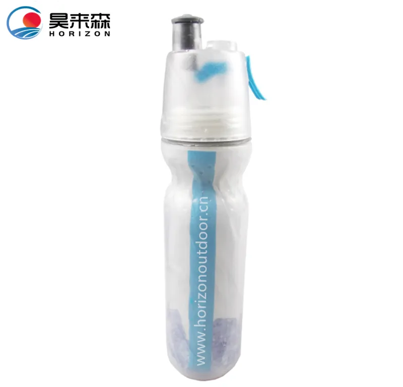 Sports Mist Spray Water Bottle Outdoor Unisex Customized LOGO水コールド維持することができ