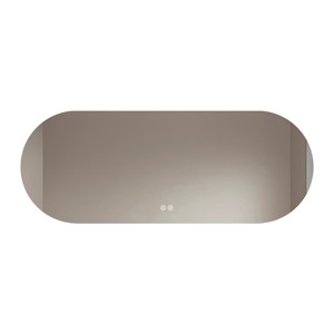 <span class=keywords><strong>Espejo</strong></span> Inteligente para <span class=keywords><strong>Baño</strong></span> con Pantalla Táctil, Antivaho, Montado en la Pared, con Luz LED, Ovalado, Luminoso, Estilo Nórdico, Lentes de Vidrio - Product Image 5