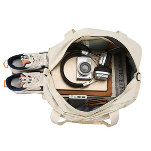 Large Capacity Men's Fitness Travel <b>Bag</b> <b>Wet</b> Dry Separation Handheld Shoe Compartment for Dry Storage Short Distance Travel <b>Bag</b> - Product Image 1