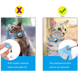 Collares para Gatos <span class=keywords><strong>Berserk</strong></span>, Localizador Antipérdida Colorido para Gatos, Accesorios de Rastreo para Mascotas, Collares, Correas y Arneses para Mascotas - Product Image 3