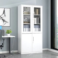 Meuble de rangement de bureau en acier de style industriel personnalisable, étagères réglables, armoire à dossiers métallique fabriquée en usine, pour la maison, le bureau et la cuisine