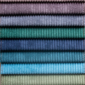 Bán Sỉ Vải Giá Rẻ Vải Dệt Nguyên Liệu Thô 100% <span class=keywords><strong>Polyester</strong></span> Sọc Nhung Căng Vải <span class=keywords><strong>Sofa</strong></span> Vải Nhung Kẻ - Product Image 5