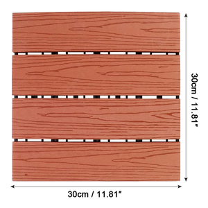 Nặng WPC <span class=keywords><strong>decking</strong></span> mọi thời tiết vật liệu chịu mài mòn cho khu dân cư thương mại dễ dàng duy trì công viên ngoài trời hiện đại - Product Image 3