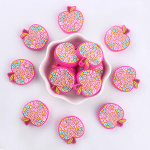 <span class=keywords><strong>ขาย</strong></span>ดีสอนความรักสร้างแรงบันดาลใจให้กับแอปเปิ้ลโฟกัสลูกปัดแอปเปิ้ลเสน่ห์ลูกปัดแอปเปิ้ลสำหรับพวงกุญแจเครื่องประดับ DIY ทำ - Product Image 1