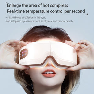 Masajeador de ojos inalámbrico de fábrica personalizable con control de sincronización amasado de velocidad ajustable para aliviar la fatiga - Product Image 2