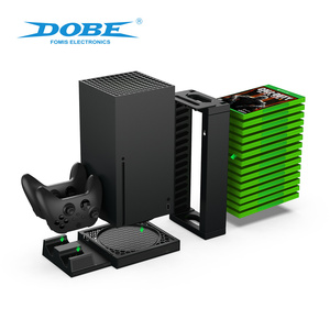 DOBE <strong>Space</strong>-Saving <strong>Game</strong> Disc Storage Charging Station Vertical Stand for <strong>XBox</strong> Series X <strong>Game</strong> Console Accessories - Product Image 1