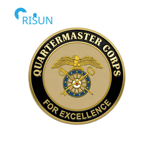 Décapsuleur commémoratif personnalisé avec médaillon de veteran du Corps des Quartermasters et pièce de défi personnalisée du Quartermaster - Product Image 4