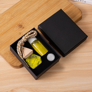 8ml Hanging Car Aromatherapy <b>Perfume</b> Pendant Fragrance Glass Air Freshener for Interior Odor Removal - Product Image 1