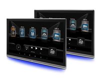 Radio Android de 11,6 "con BT 5,0, MirrorLink inalámbrico, transmisión de vídeo FM, Monitor de reposacabezas para asiento trasero de coche