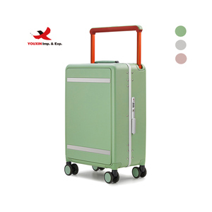 Gift Custom PC Material Travel Bags Travelling Trolley <b>Suitcases</b> Set Carry-On Luggage Travel Trolley <b>Suitcase</b> Luggage - Product Image 1