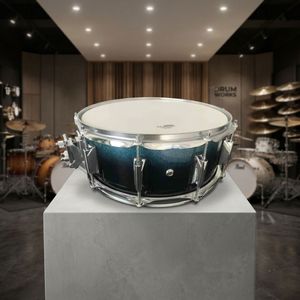 Venta al por mayor de fábrica: Tambor Sanre con alambre, aro metálico de una sola pieza, 14"X5.5", tambores profesionales para banda de marcha escolar - Product Image 2