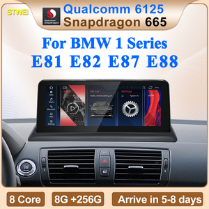 CNSTWEI ID8 Qualcomm Snapdragon665 8 cœurs 8G 128G Android15 AUTO Bluetooth pour BMW Série 1 E81 E82 E87 E88 vidéo multimédia pour - Product Image 2
