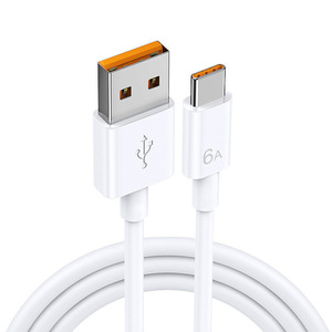 Type C <b>Cable</b> 0.5m White TPE Jacket Fast Charging For Mobile Phone Data Transfer - Product Image 2