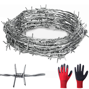 Alambre <span class=keywords><strong>de</strong></span> Púas Galvanizado en Rollos para Cercas, Rollos <span class=keywords><strong>de</strong></span> Alambre <span class=keywords><strong>de</strong></span> Alta Resistencia, Alambre <span class=keywords><strong>de</strong></span> Púas Personalizado - Product Image 2
