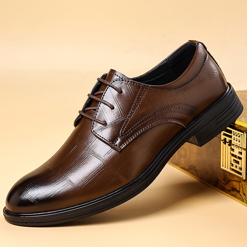 Chaussures plates marron