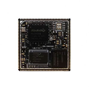 Low Cost IDO-SOM3506-S1 Industrial IoT SOMBoard with Rockchip RK3506 Triple-Core Cortex-A7 1.5GHz | 38x38mm Stamp Hole Linux - Product Image 1