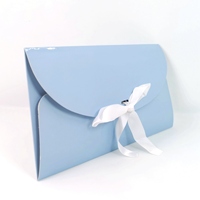 Enveloppe en papier kraft blanc A4 personnalisée avec impression offset, pochette de classement de documents de bureau avec boucle en carton