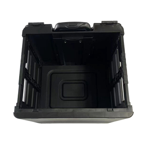 सुविधाजनक कैंपिंग यात्राओं के लिए 360 डिग्री घूर्णन पहियों के साथ नई डिजाइन मजबूत फोल्डेबल शॉपिंग ट्रॉली गाड़ी - Product Image 6