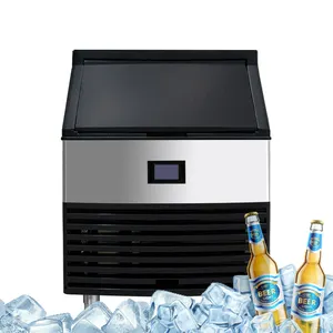 商用大容量干杯制冰机小型块制冰机厨房柜台制冰机