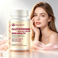 Échantillon de Comprimés de Glutathion à Formule Personnalisée, Faible MOQ, 60-120 Comprimés, pour le Bien-être Général