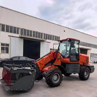 Chargeur télescopique agricole chinois économique avec bras élévateur, machine à flèche agricole, chargeur frontal diesel, charge nominale 1600 kg, pompe hydraulique