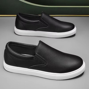 Customized Daily Casual <b>Shoes</b> with Black and <b>White</b> Two-color Men <b>Shoes</b> - Product Image 3