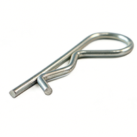 High Strength Galvanized R Clip Cotter Pin Rustproof Fastener for Automotive & Machinery Parts