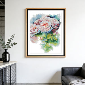 Kit de Broderie Point de Croix NKF, Tissu <span class=keywords><strong>Aida</strong></span> Imprimé Compté 16/14/11CT, Ensemble de Broderie DIY Fait Main, Artisanat Artistique, <span class=keywords><strong>Toile</strong></span> à Broder - Product Image 2