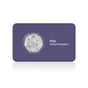 BU <strong>UK</strong> 50 TIE Fighter bar Brilliant Packaging Mint Release Unique Lenticular Coin Plastic Clamshell Case - Product Image 3