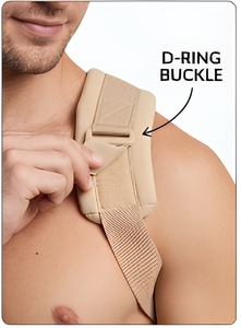 Correcteur de posture dorsal en mousse respirant et pliable avec sangles rembourrées pour une alignement complet du dos – Ceinture de soutien pour adulte - Product Image 4