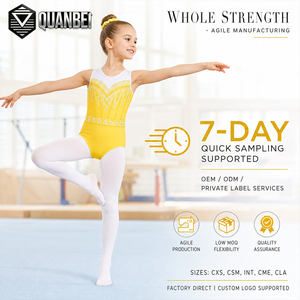 <span class=keywords><strong>Justaucorps</strong></span> de gymnastique rythmique pour filles, sans manches, scintillant, dos croisé, tenue de performance, vente en gros usine - Product Image 3