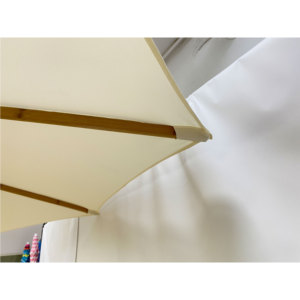 Parasol de jardin MIA ECO Friendly <span class=keywords><strong>Giantex</strong></span> 10 pieds, parasol de marché extérieur avec 8 baleines en bambou, système de levage à poulie et trou de ventilation - Product Image 5