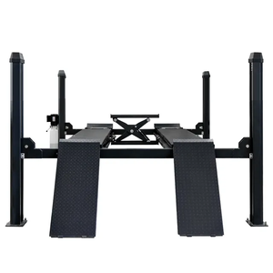 Elevador Hidráulico de 4 Postes para Autos con Gato Rodante, Capacidad de Elevación de 4000 kg, Diseño de Tijera, Elevador de Autos de Cuatro Postes - Product Image 4