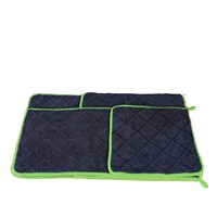 Double-sided Braid Water Collection Towel Car Lint-free Car Wash Strong Absorbent Towel Drive Cloth Car Wash Towel