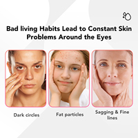 Set de Cuidado de la Piel con Retinol, 3 Piezas: Crema Facial, Sérum Facial, Crema para Ojos, Antienvejecimiento, Hidratante, Reafirmante, Venta al por Mayor, Marca Privada, OEM, ODM