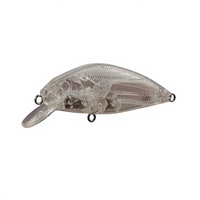 Corps de leurre de pêche Minnow vierge en plastique préformable, 6,95 cm, 5,0 g, vente en gros