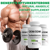 Capsules de Turkesterone OEM pour la musculation, alternative anabolique naturelle, croissance musculaire et récupération, complément alimentaire