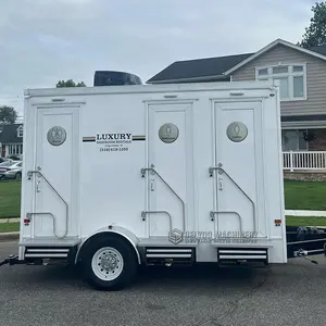 Deluxe Facilities for a Comfortable Experience: High-End Mobile Restroom Trailer