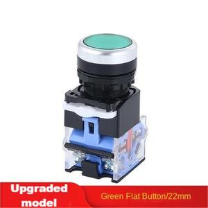 YHBS-38-11BN Self-resetting Flat Pushbutton Switch 10A ABS Material 22mm Aperture Shipping Not Included - Product Image 6