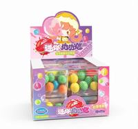 Bonbons Jouets Mini Pastilles de Gomme à Mâcher Pastèque Colorées aux Fruits Mixtes, Chewing-gum Nouveauté pour Enfants, Cadeau Sucré à Souffler, Vente en Gros, Usine OEM