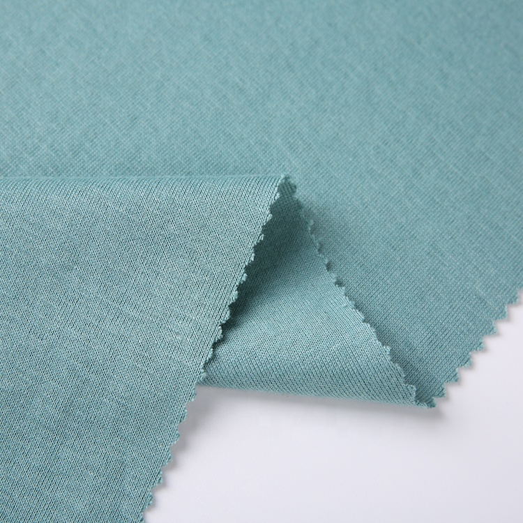 China textile excellent quality 1*1 knitted modal cotton rib fabric for collar interlining for clothing