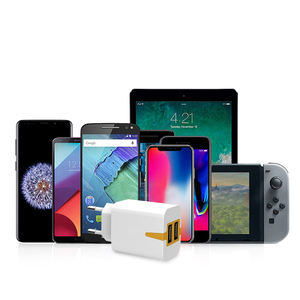 Chargeur mural universel TKT <span class=keywords><strong>18W</strong></span> à double port USB avec charge rapide QC4.0, prise EU, <span class=keywords><strong>adaptateur</strong></span> pour ordinateur portable et caméra d'action - Product Image 6