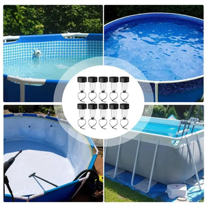 Lampe solaire <span class=keywords><strong>LED</strong></span> étanche en acier inoxydable pour <span class=keywords><strong>piscine</strong></span>, à poser au <span class=keywords><strong>sol</strong></span>, pour clôture de <span class=keywords><strong>piscine</strong></span> extérieure, accessoires décoratifs - Product Image 5