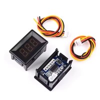 Voltmeter Digital 0.28/0.36/0.56 Inci, 30V 120V, 2/Kabel / 3-Kabel, Dengan/Tanpa Casing