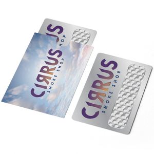 Fabricant de cartes de broyage métalliques avec porte-clés et étuis - Product Image 3