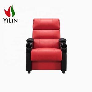 Chaise de stade de cinéma moderne Offre Spéciale avec porte-boisson pour salon de cinéma maison et salle de sport - Product Image 4